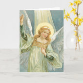 Gulle - beschermengel van vrijgevigheid kaart (Gele Bloem)