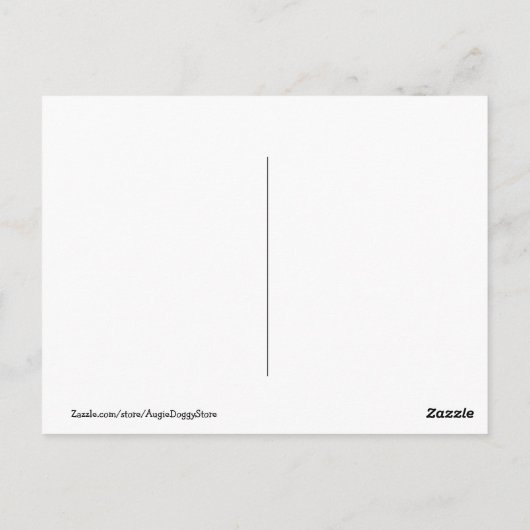 Gullende gouden klokkenlug onder bloemen briefkaart (Achterkant)