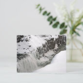 Gullfoss #2 briefkaart (Staand voorkant)