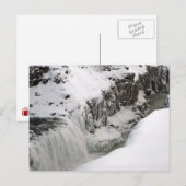 Gullfoss #2 briefkaart (Voorkant / Achterkant)