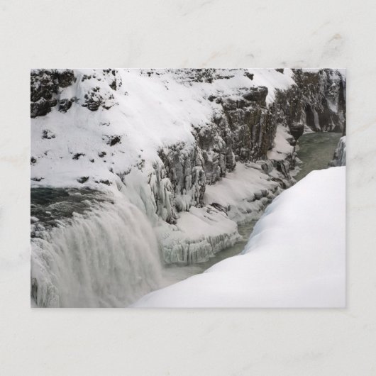 Gullfoss #2 briefkaart (Voorkant)