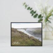 Gullfoss Briefkaart (Staand voorkant)