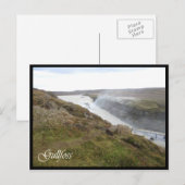 Gullfoss Briefkaart (Voorkant / Achterkant)