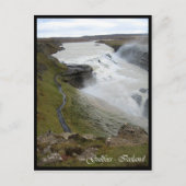 Gullfoss Briefkaart (Voorkant)