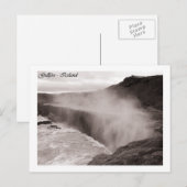 Gullfoss Briefkaart (Voorkant / Achterkant)