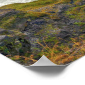 Gullfoss, Gouden Waterval, IJsland Poster (Hoek)