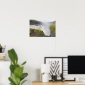 Gullfoss, Gouden Waterval, IJsland Poster (Thuiskantoor)