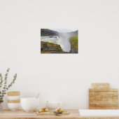 Gullfoss, Gouden Waterval, IJsland Poster (Keuken)