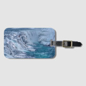 Gullfoss-Herfsten, IJsland Bagagelabel (Voorkant (horizontaal))