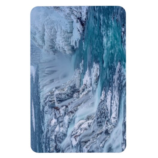 Gullfoss Herfsten Magneet (Verticaal)