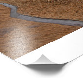 Gullfoss, IJsland Foto Afdruk (Hoek)