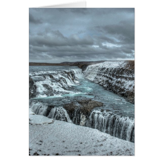 Gullfoss Waterfall, IJsland (Voorkant)