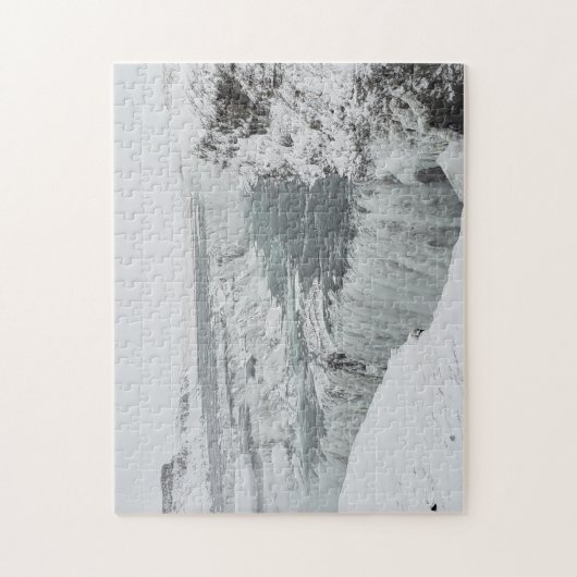 Gullfoss Waterfall, IJsland Legpuzzel (Verticaal)