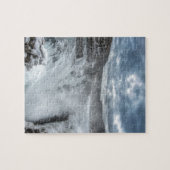 Gullfoss Waterfall, IJsland Legpuzzel (Horizontaal)