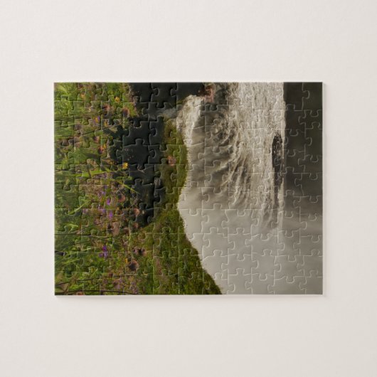 Gullfoss Waterfall IJsland Puzzle Legpuzzel (Horizontaal)