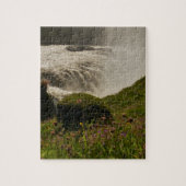 Gullfoss Waterfall IJsland Puzzle Legpuzzel (Verticaal)