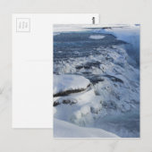 Gullfoss waterval briefkaart (Voorkant / Achterkant)