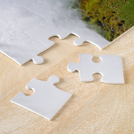 Gullfoss waterval - Zuidwest-IJsland Legpuzzel (Zijkant)