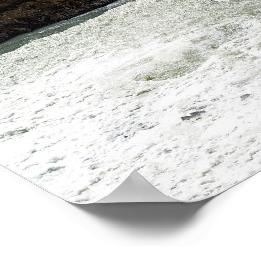 Gullfoss waterval - Zuidwest-IJsland Poster (Hoek)