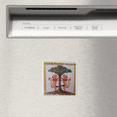 Gulli Family Crest Magnet (Insitu (Vaatwasser))