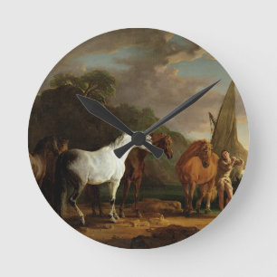Gulliver neemt zijn laatste verlof van de deelstaa ronde klok