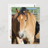 Gulliver Tongue Out Briefkaart (Voorkant / Achterkant)