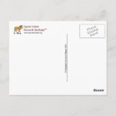 Gulliver Tongue Out Briefkaart (Achterkant)