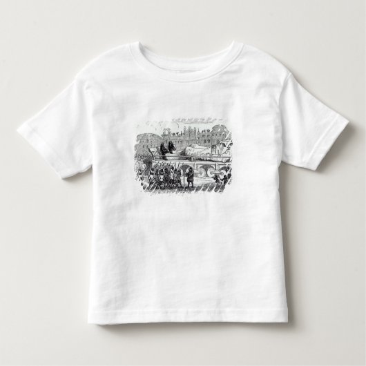 Gulliver vervoerd naar de Lilliputiaan Kinder Shirts (Voorkant)