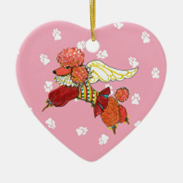 Gulliver's Angels Abrio Poodle Keramisch Ornament
