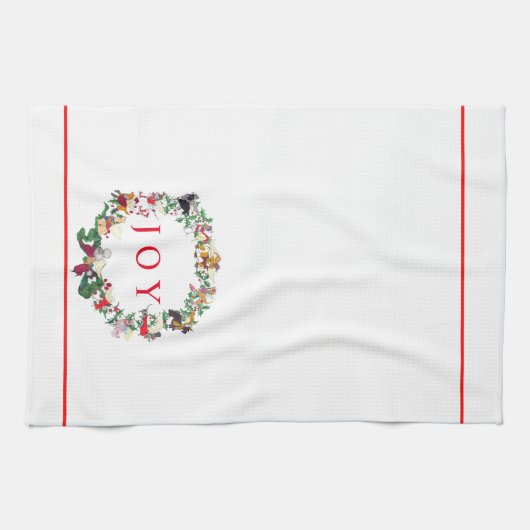 Gulliver's Angels Barking for JOY Kitchen Towel Theedoek (Horizontaal)