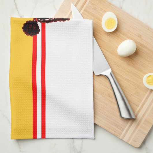 Gulliver's Angels Bone Appetit Kitchen Towel Theedoek (Quarter Fold)