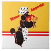 Gulliver's Angels Bone Appetit Tile Trivet Tegeltje (Voorkant)