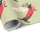 Gullivers Angels Dachshund Gift Wrap Cadeaupapier (Rol Hoek)
