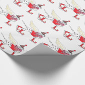 Gullivers Angels "Dalmatian on Ice" Giftwrap papie Cadeaupapier (Hoek)