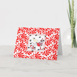 Gulliver's Angels Dalmatische NOEL Kerst Kaart