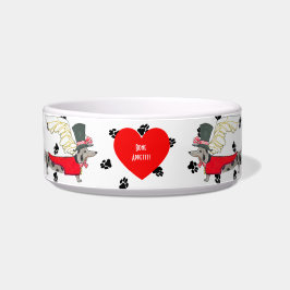 Gulliver's Angels Dapple Dachshund Dog Bowl Voerbakje