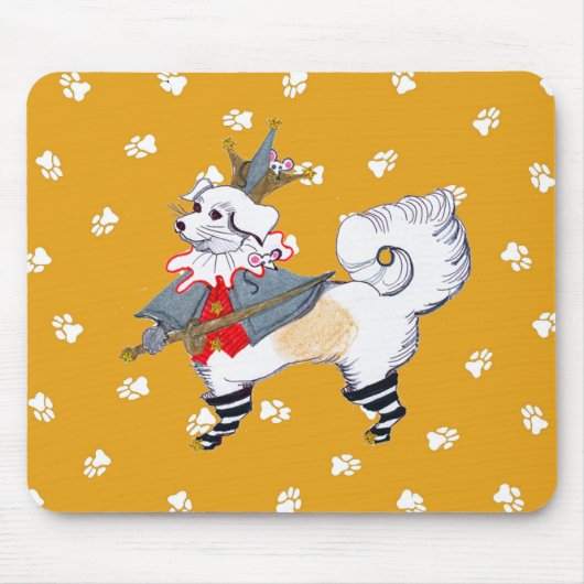 Gulliver's Angels "Gia the Mouse Queen" Mousepad Muismat (Voorkant)
