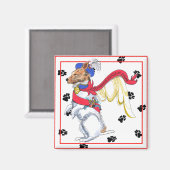 Gulliver's Angels Jack Russell Magnet (Voorkant / Achterkant)
