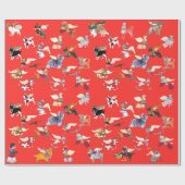 Gulliver's Angels pakken het op! Verpakkingspapier Cadeaupapier (Vlak)