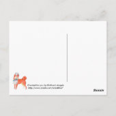 Gulliver's Angels Shiba Inu Briefkaart (Achterkant)