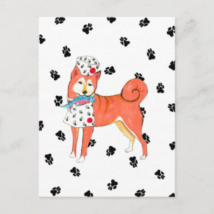 Gulliver's Angels Shiba Inu Briefkaart