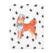 Gulliver's Angels Shiba Inu Briefkaart