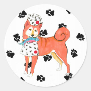 Gullivers Angels Shiba Inu Stickers
