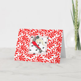 Gulliver's Dapple Teckel NOEL Vakantie Kaart