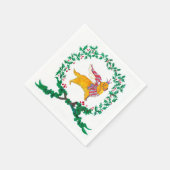 Gulliver's Golden Retriever Kerstservetten Servet (Hoek)