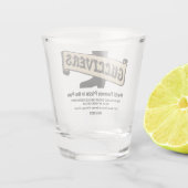 Gullivers Pizza & Restaurant, Chicago, Verenigde S Shot Glas (Achterkant)
