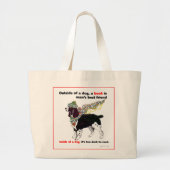 Gulliver's Springer Spaniel Book Angels Grote Tote Bag (Voorkant)