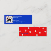 Gulliver's Therapy Angel Labrador Calling Card Contactkaartje (Voorkant / Achterkant)