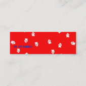 Gulliver's Therapy Angel Labrador Calling Card Contactkaartje (Achterkant)