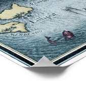 Gulliver's Travels van Jonathan Swift Poster (Hoek)